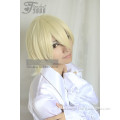 kuroshitsuji Alois Trancy Short Light Yellow Cosplay Party Hair Wig ML03